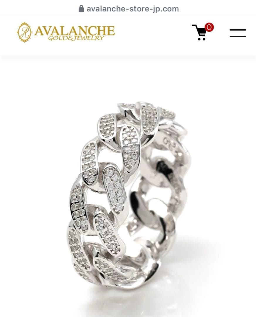 AVALANCHE マイアミリング チェーンリング ACRJ-025 13号