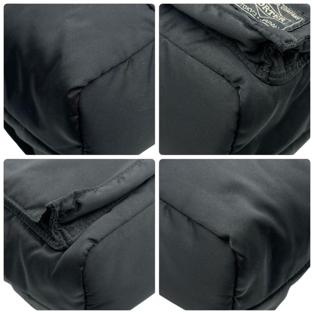 ポーター タンカー A4可 トートバッグ ハンドバッグ 男女可 ナイロン 黒