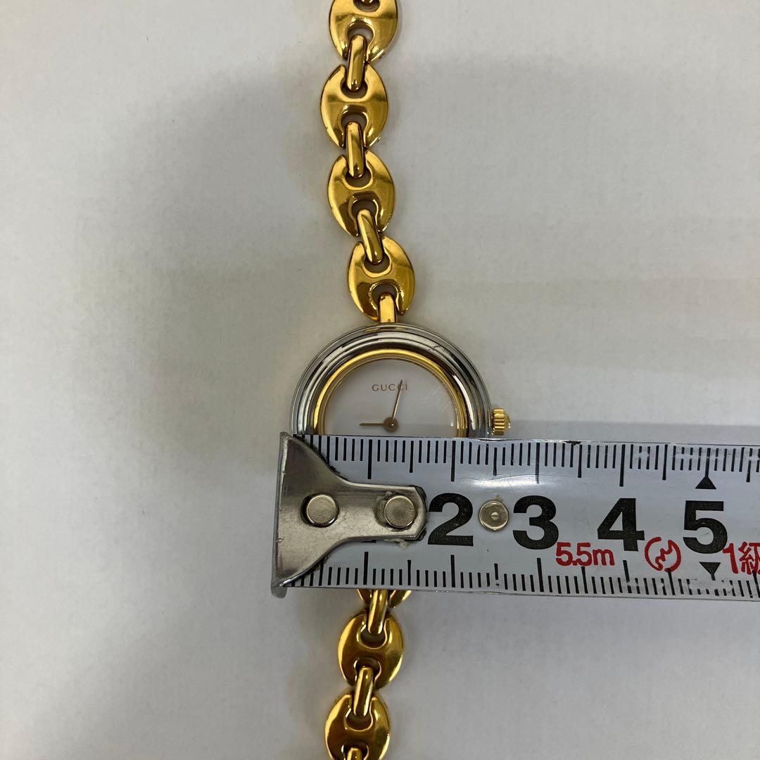 メ19 【GUCCI】　チェンジベゼル　レディース腕時計