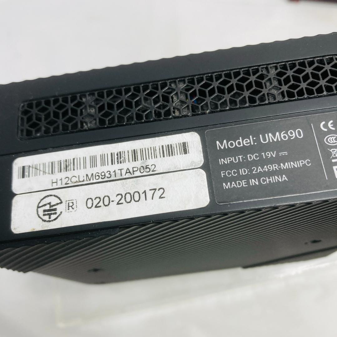 ミニPC MINISFORUM UM690 32GB 1TB SSD