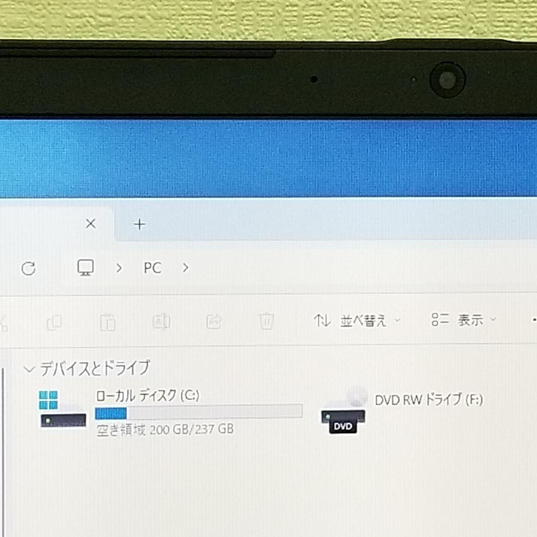 期間限定 SSD 第7世代 Win11 即使用可ノートPC NEC(E0412)