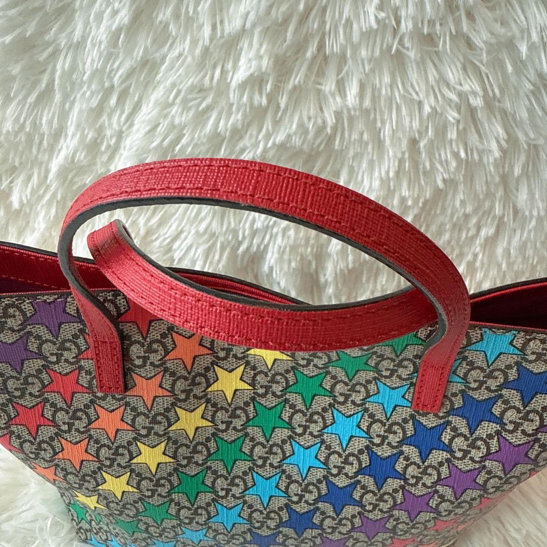 Agape　GUCCI グッチ　チルドレン　レインボースター　gg