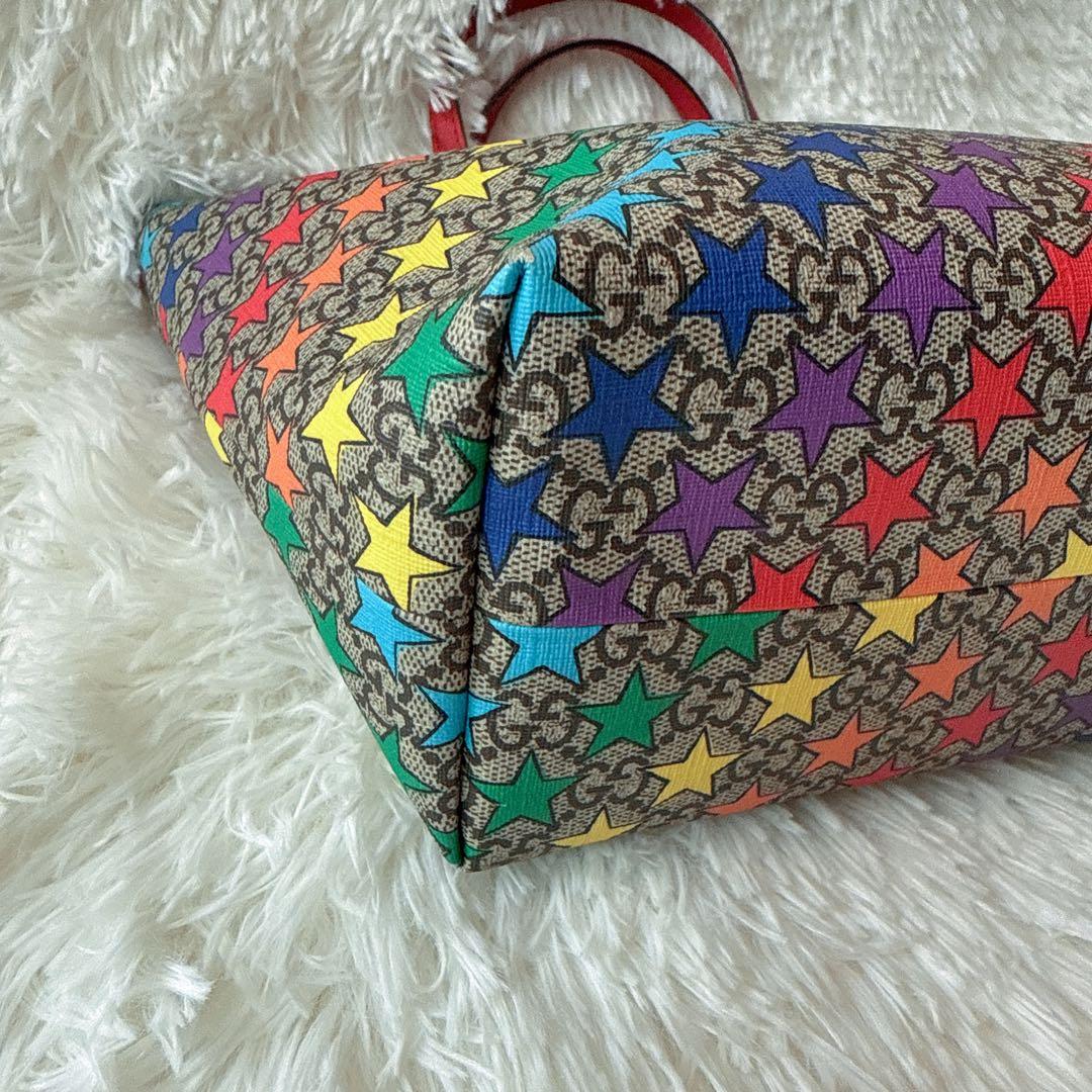 Agape　GUCCI グッチ　チルドレン　レインボースター　gg