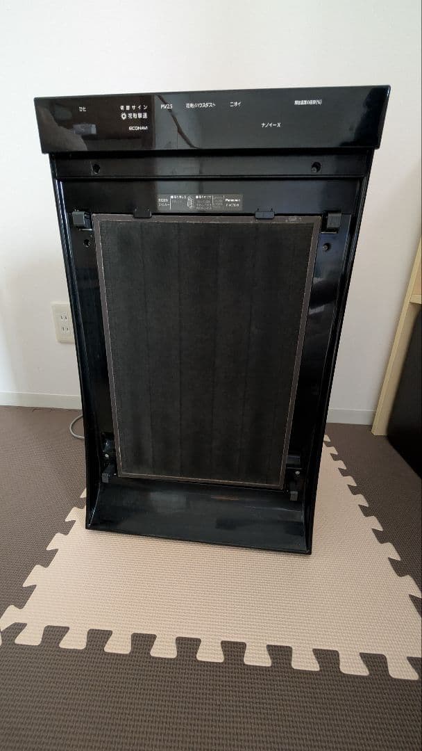 【難あり】Panasonic F-VX70XR 空気清浄機 木目調 動作確認済