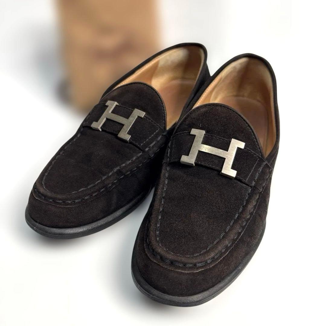 ふーちゃん エルメス HERMES ローファー モカシン コンスタンス