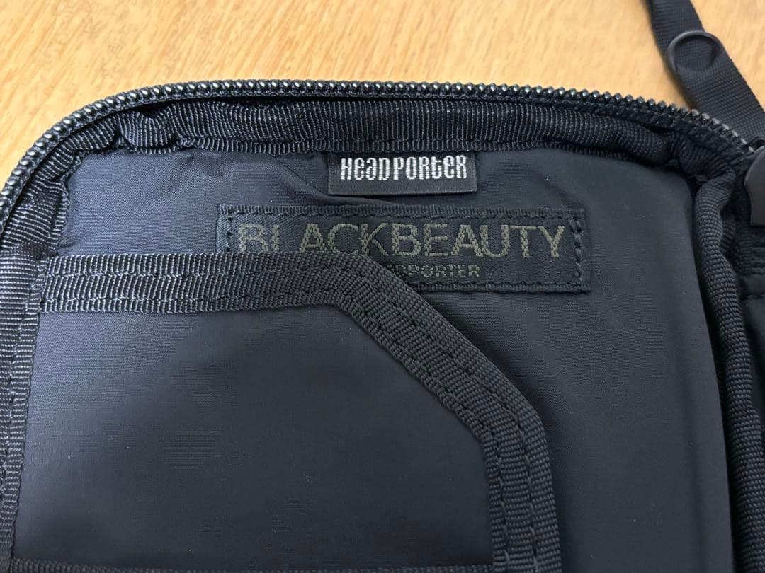 HEADPORTER BLACK BEAUTY ヘッドポーター パスポートケース