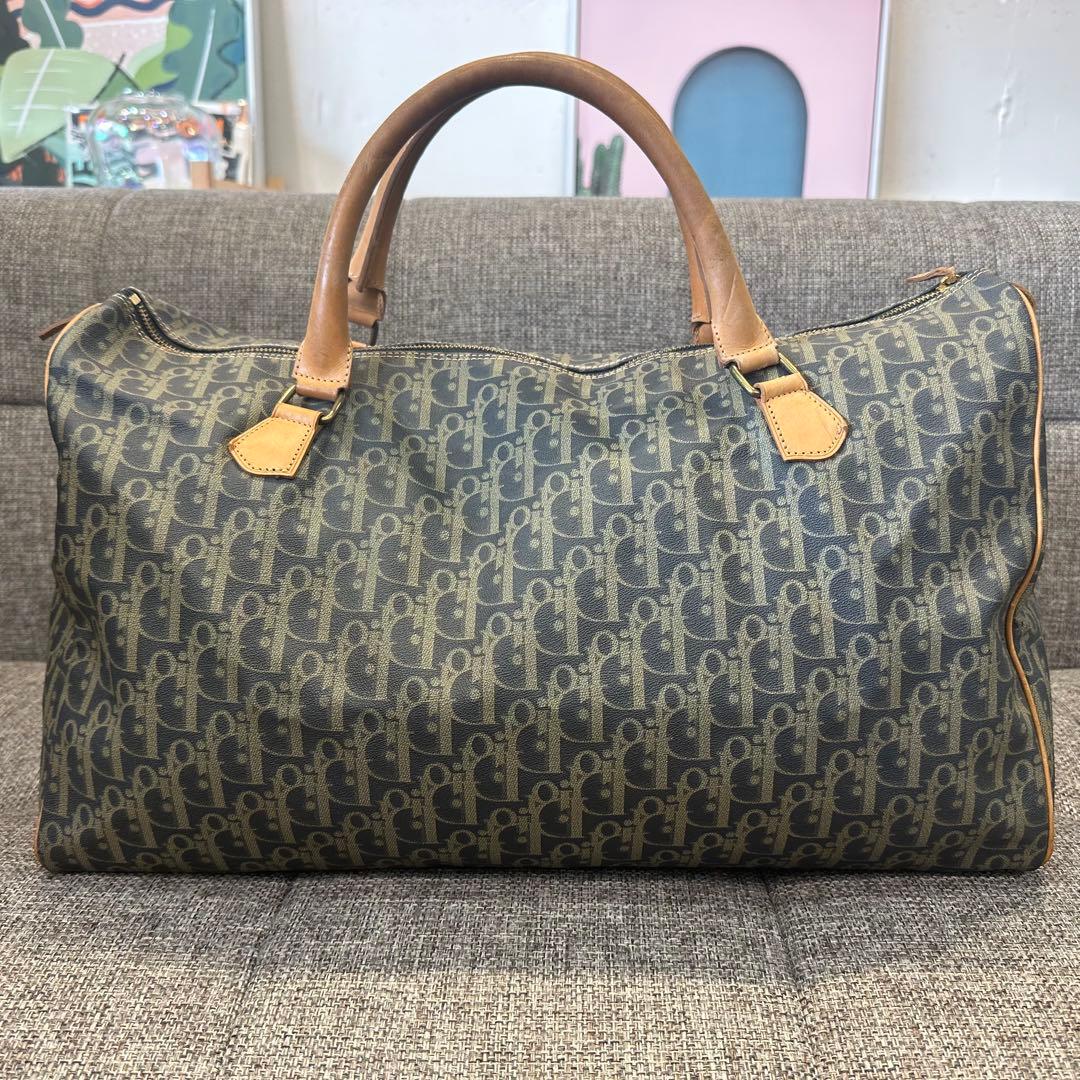 Christian Dior ディオール トロッターボストンバッグ ヴィンテージ