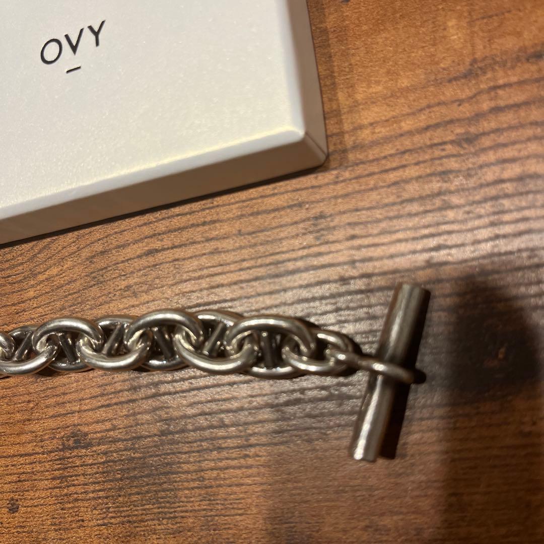 OVY Silver Anchor Chain Bracelet Sサイズ