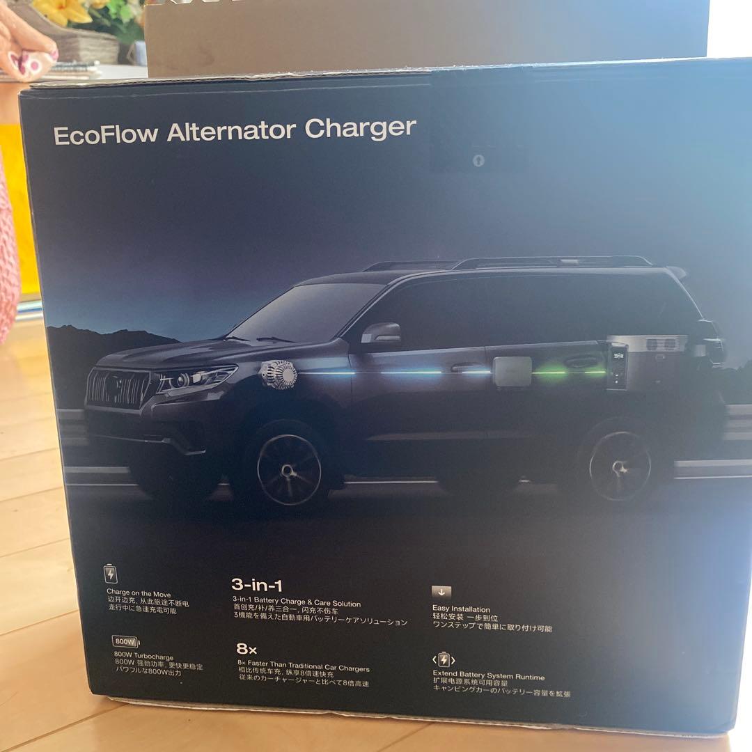 j*9様 EcoFlow Alternator Charger 800W