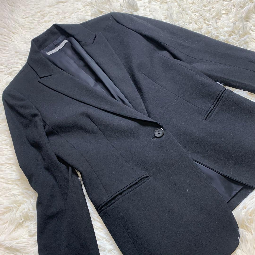 セオリーリュクス パンツスーツ ビジネススーツ Mサイズ 38 黒