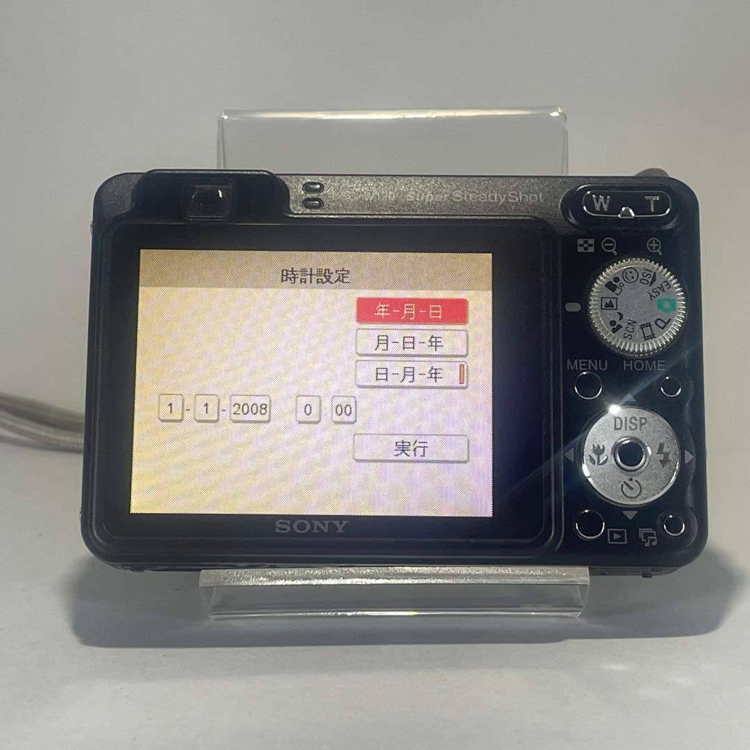 【動作良好】SONY Cyber-shot DSC-W120 ブラック