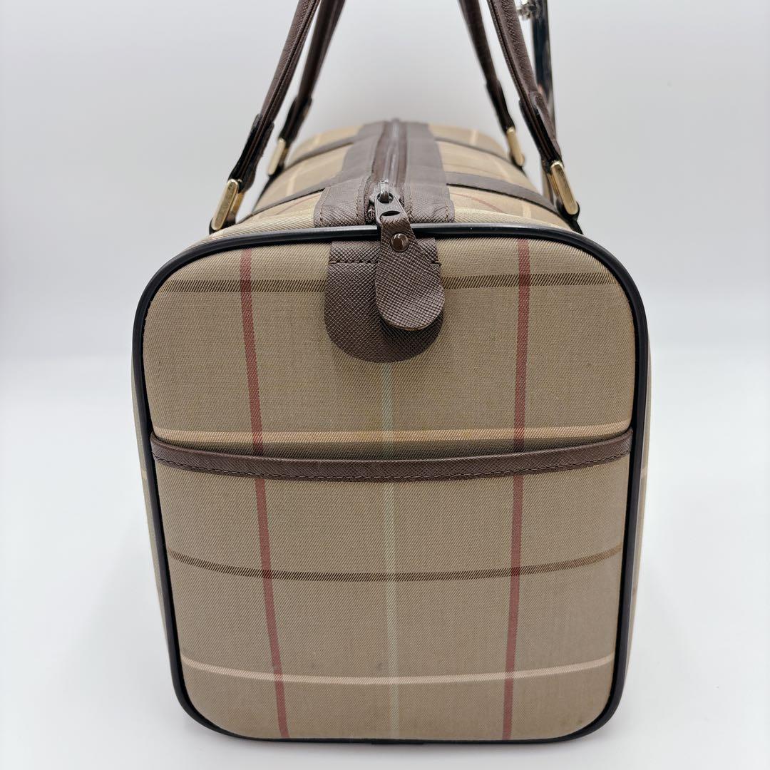 Burberrys’ ボストンバッグ 玉虫色　ヴィンテージ　旅行バック