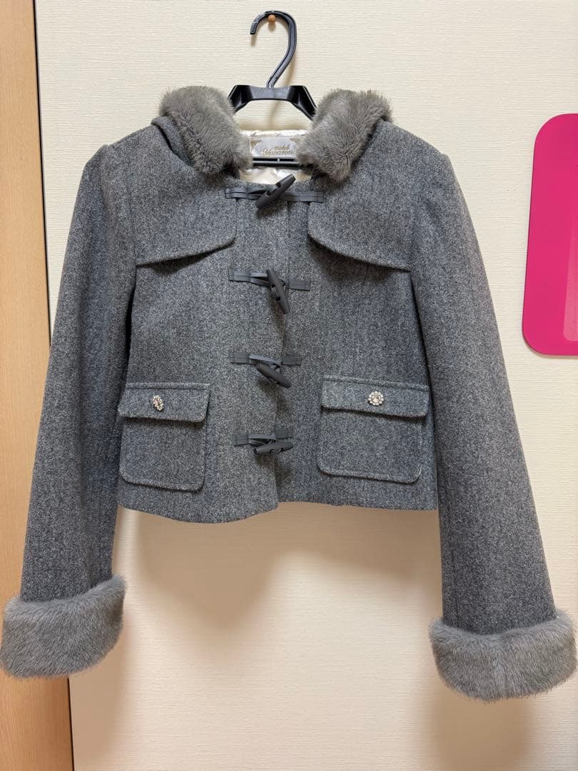 ミシェルマカロン　ショートダッフルコート