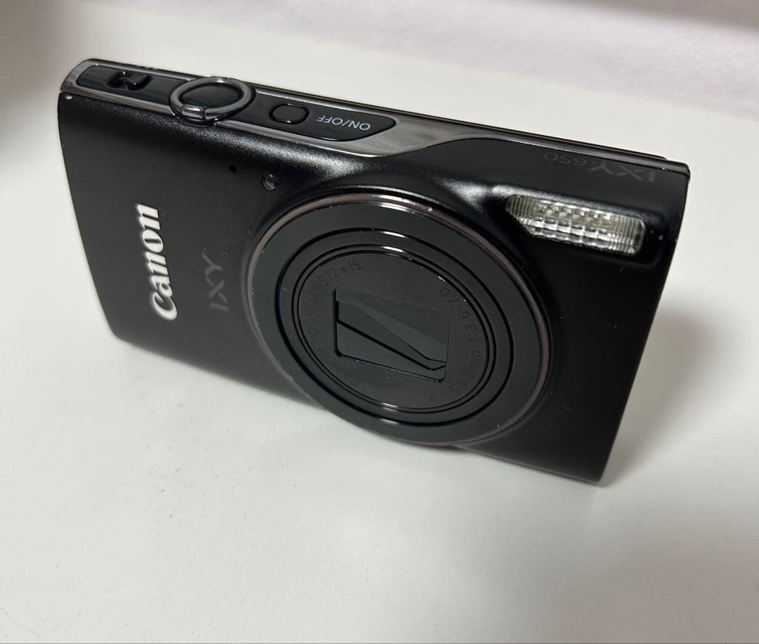 【動作確認済み】Canon IXY650 コンパクトデジタルカメラ ブラック