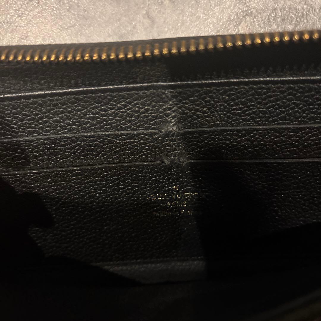 Louis Vuitton モノグラム ブラック ジッピーウォレット 長財布