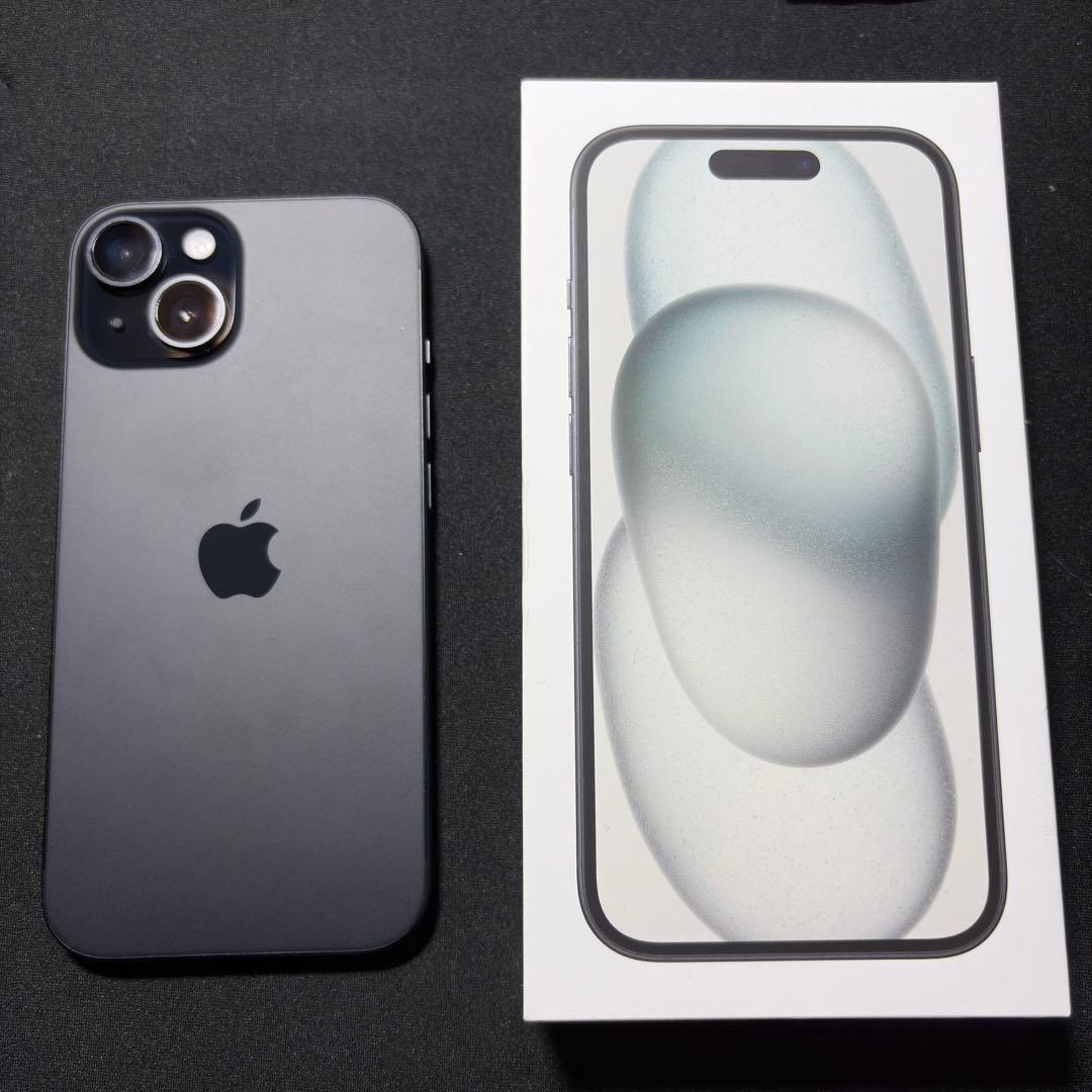 Apple iPhone15 128GB ブラック