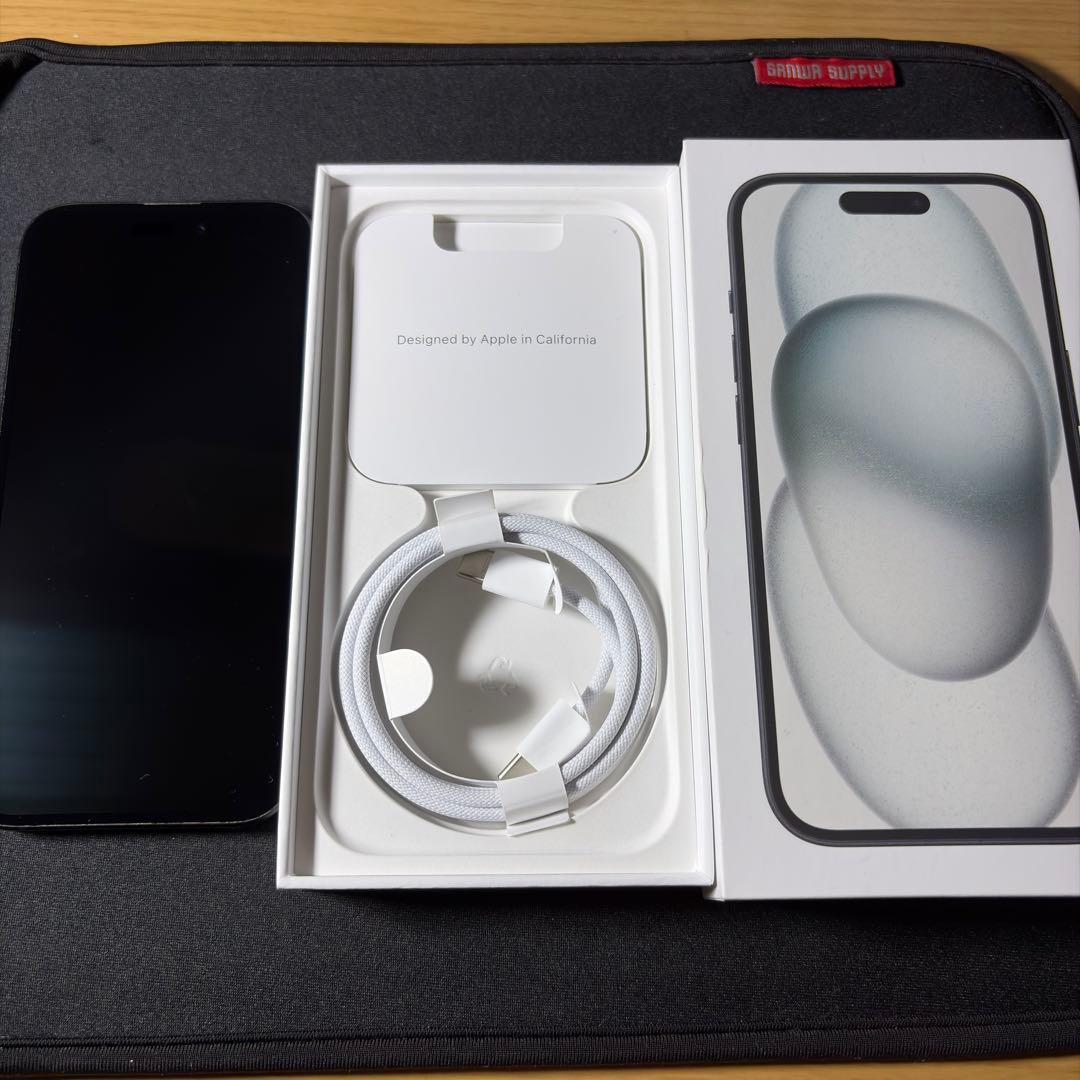 Apple iPhone15 128GB ブラック