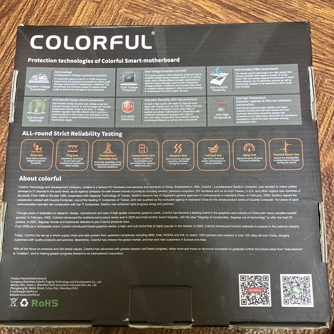 COLORFUL H610M-D EVO V21 マザーボード