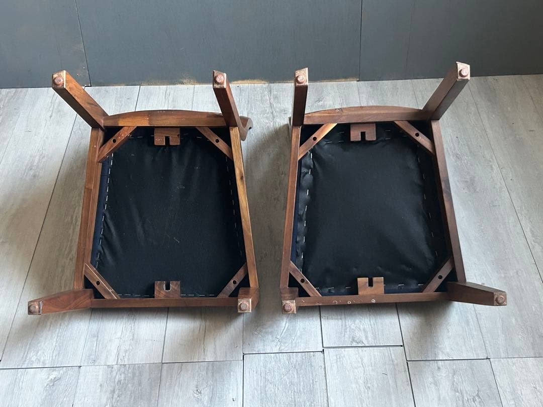 リメイク品　ハイバックチェア　大塚家具　ODA 座面張替え済　撥水座面