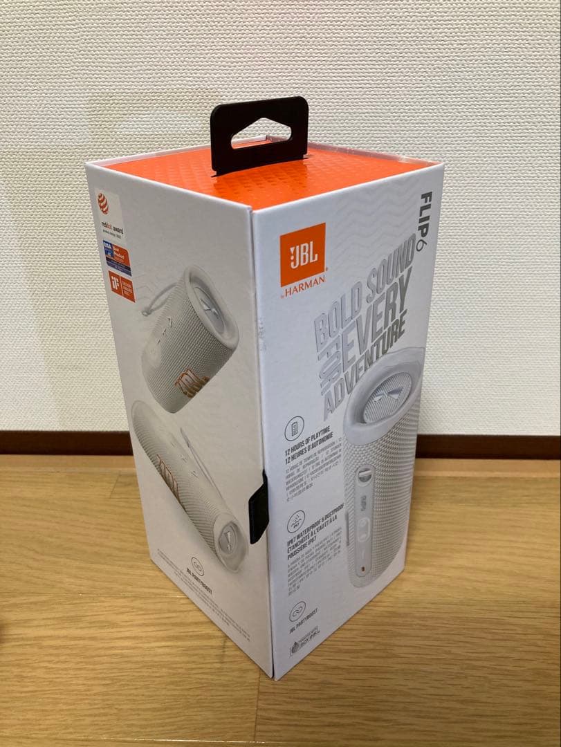 JBL FLIP6 ワイヤレススピーカー ホワイト