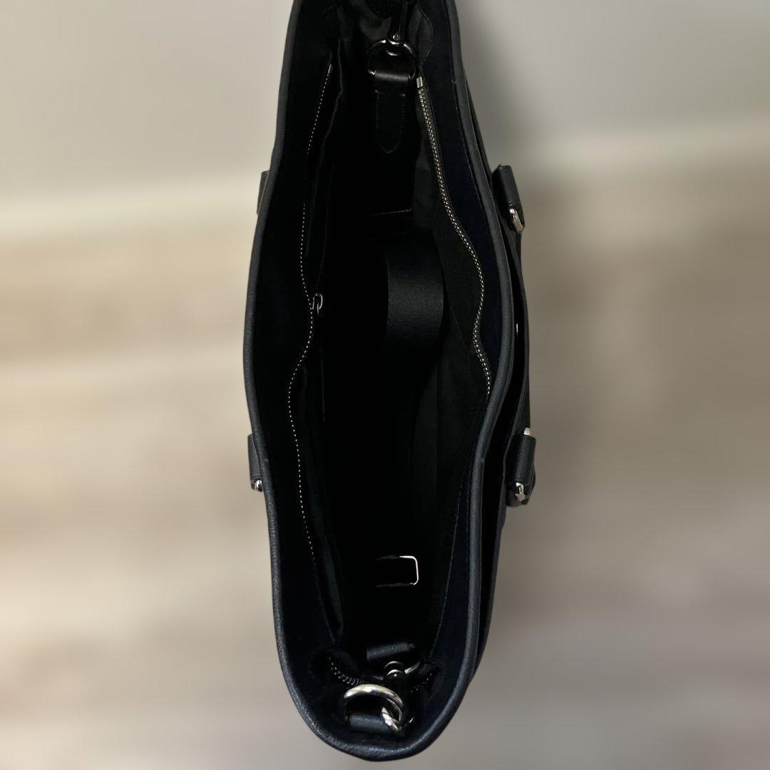 美品 COACH ブラック トートバッグ