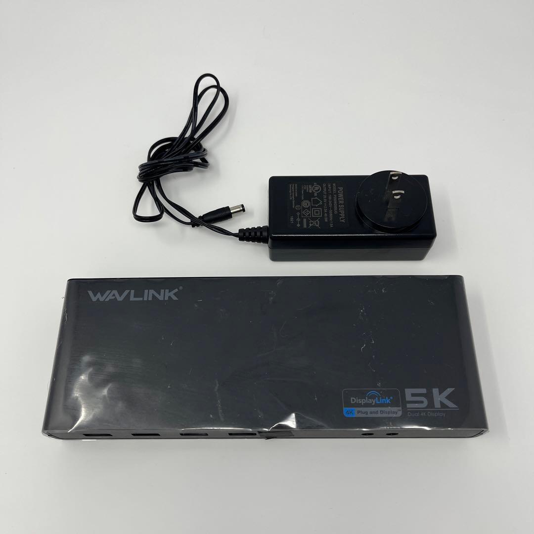WAVLINK USB3.0 ウルトラ5K ドッキングステーション デュアル4K