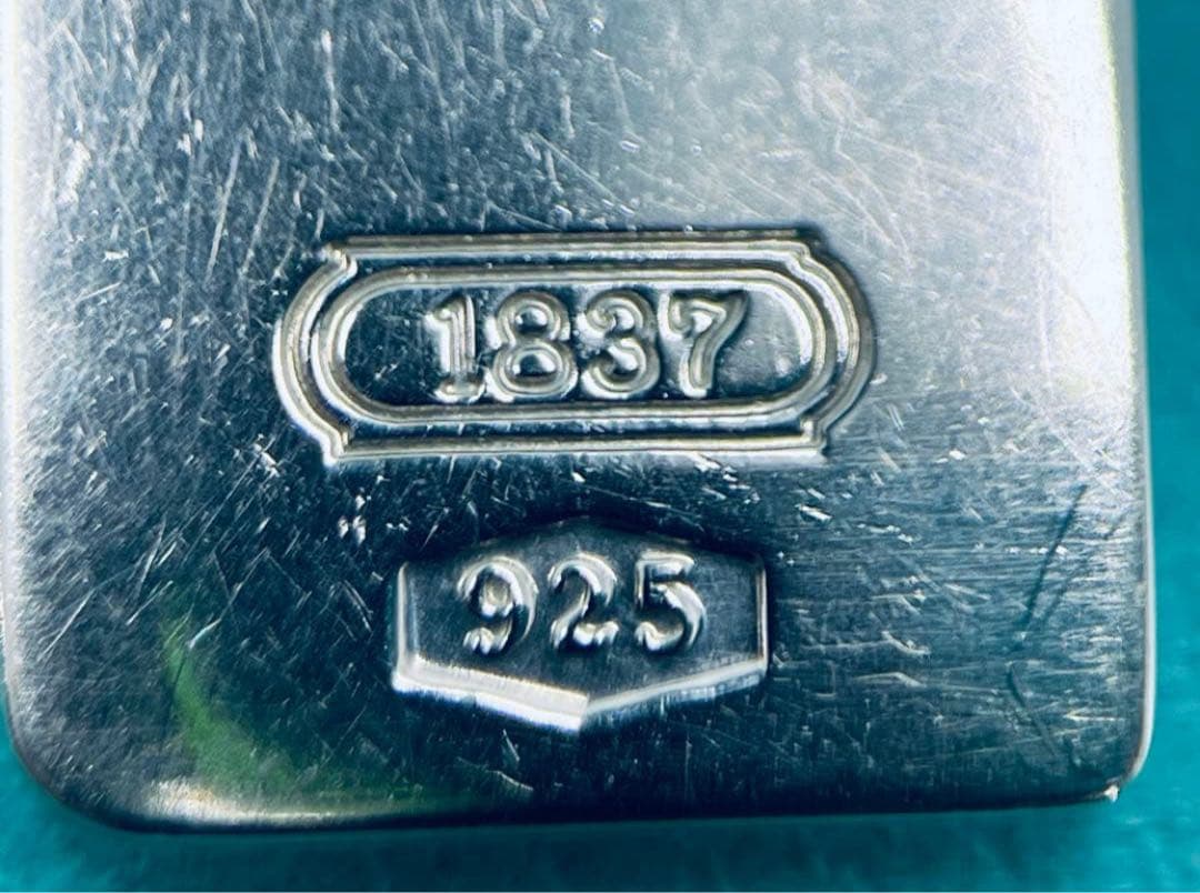 h646 オールド　ティファニー　1837 マネークリップ　シルバー　925