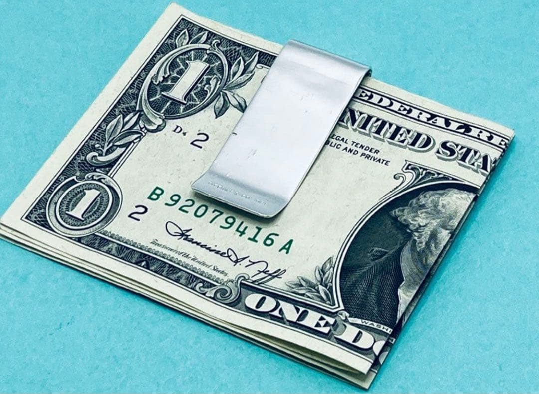 h646 オールド　ティファニー　1837 マネークリップ　シルバー　925