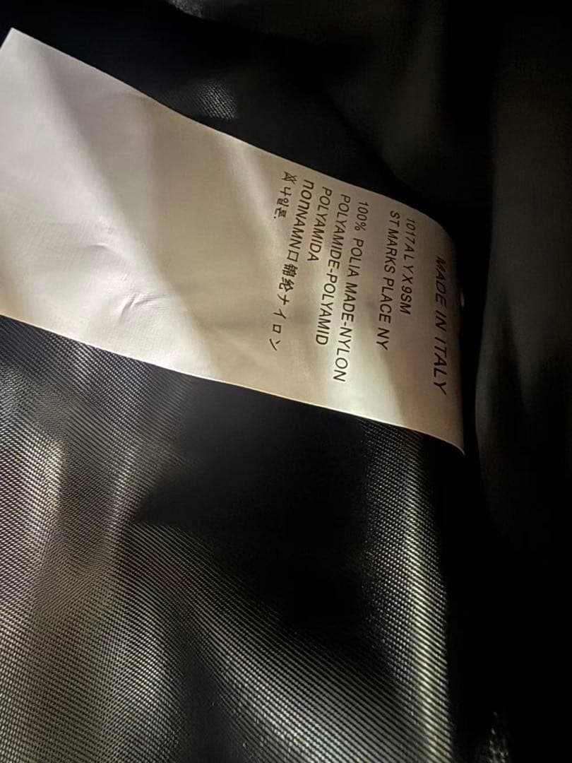 1017 ALYX 9SM アリクス ショルダーバッグ/BLACK