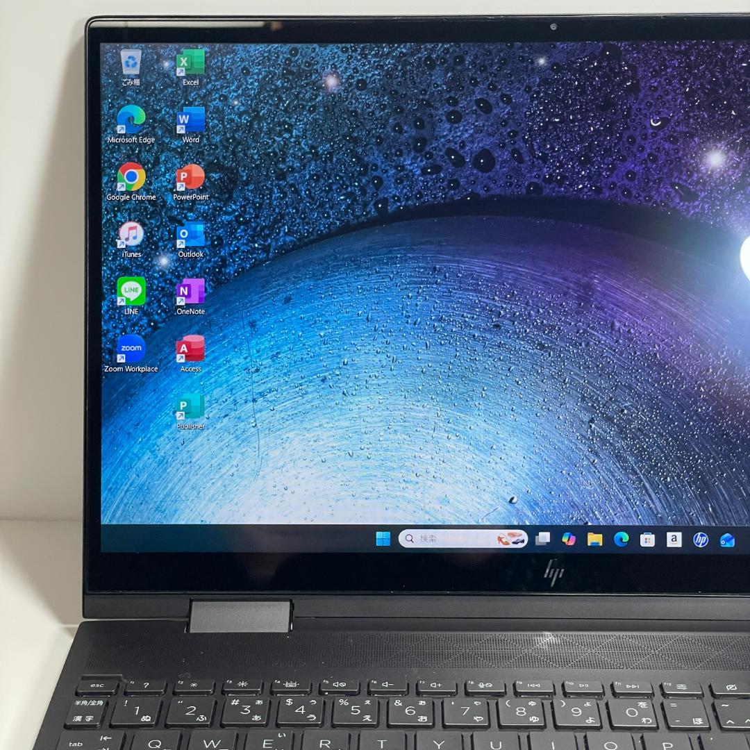 ★美品★ HP ENVY x360 Ryzen7 4700U ノートPC SSD