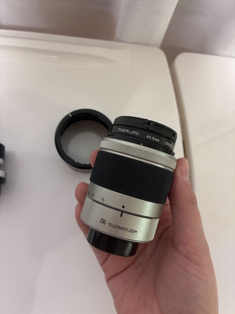 PENTAX Q-S1 ミラーレスカメラ 本体とレンズ4本付属