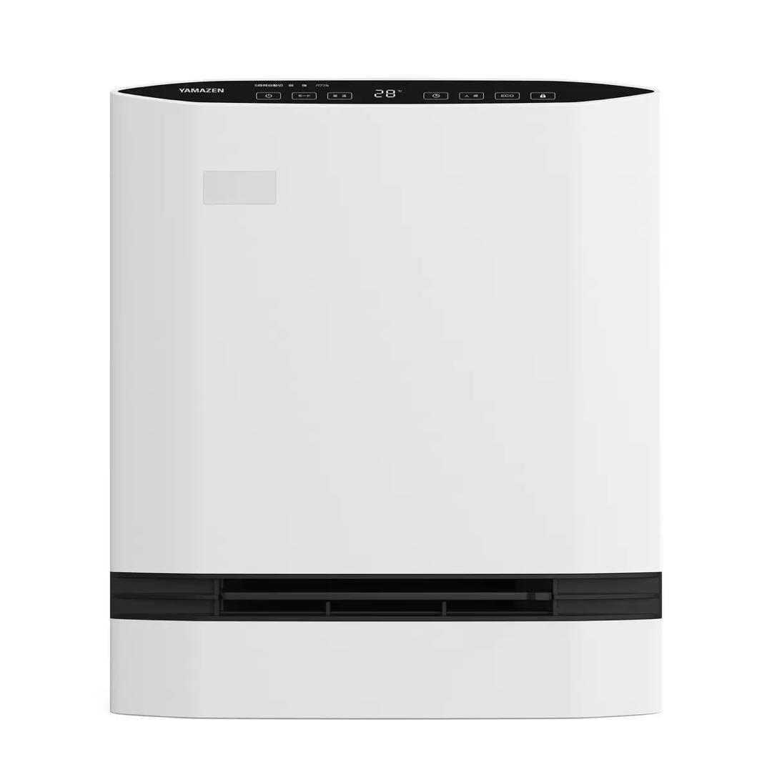 【美品】YAMAZEN 大風量セラミックヒーター CSF-CSM(W) ホワイト