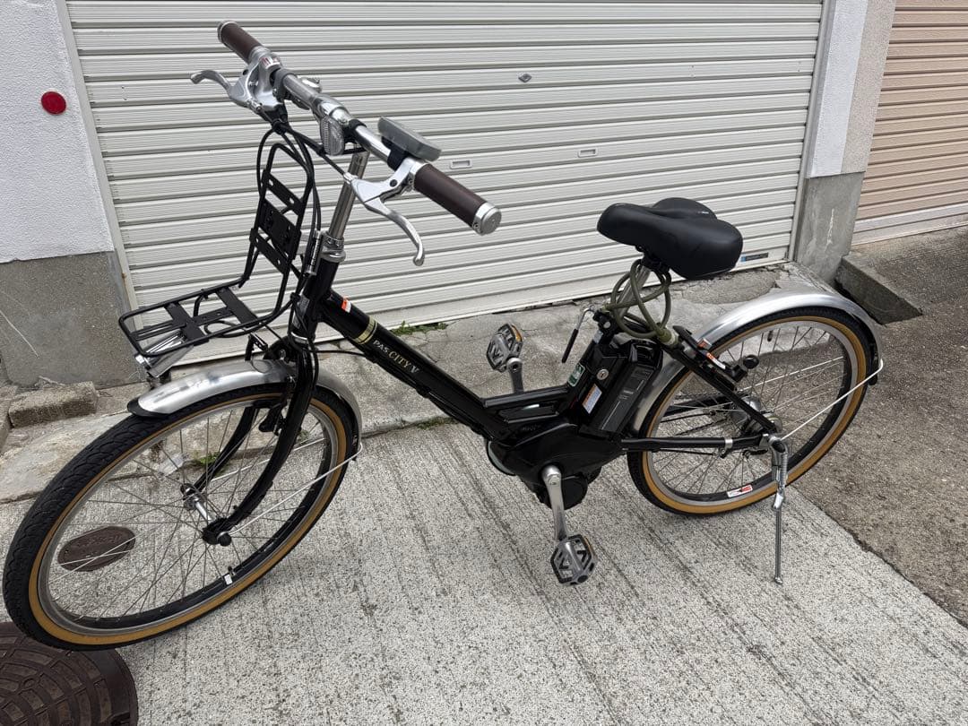 【美品】電動アシスト自転車 YAMAHA PAS CITY V