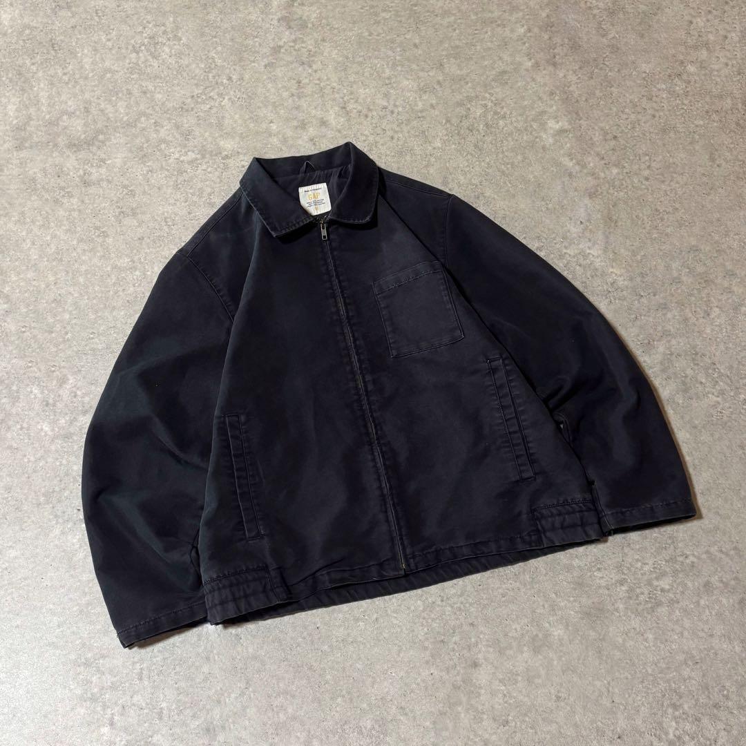 00s GAP ドリズラージャケット コットンワークジャケット フェード M