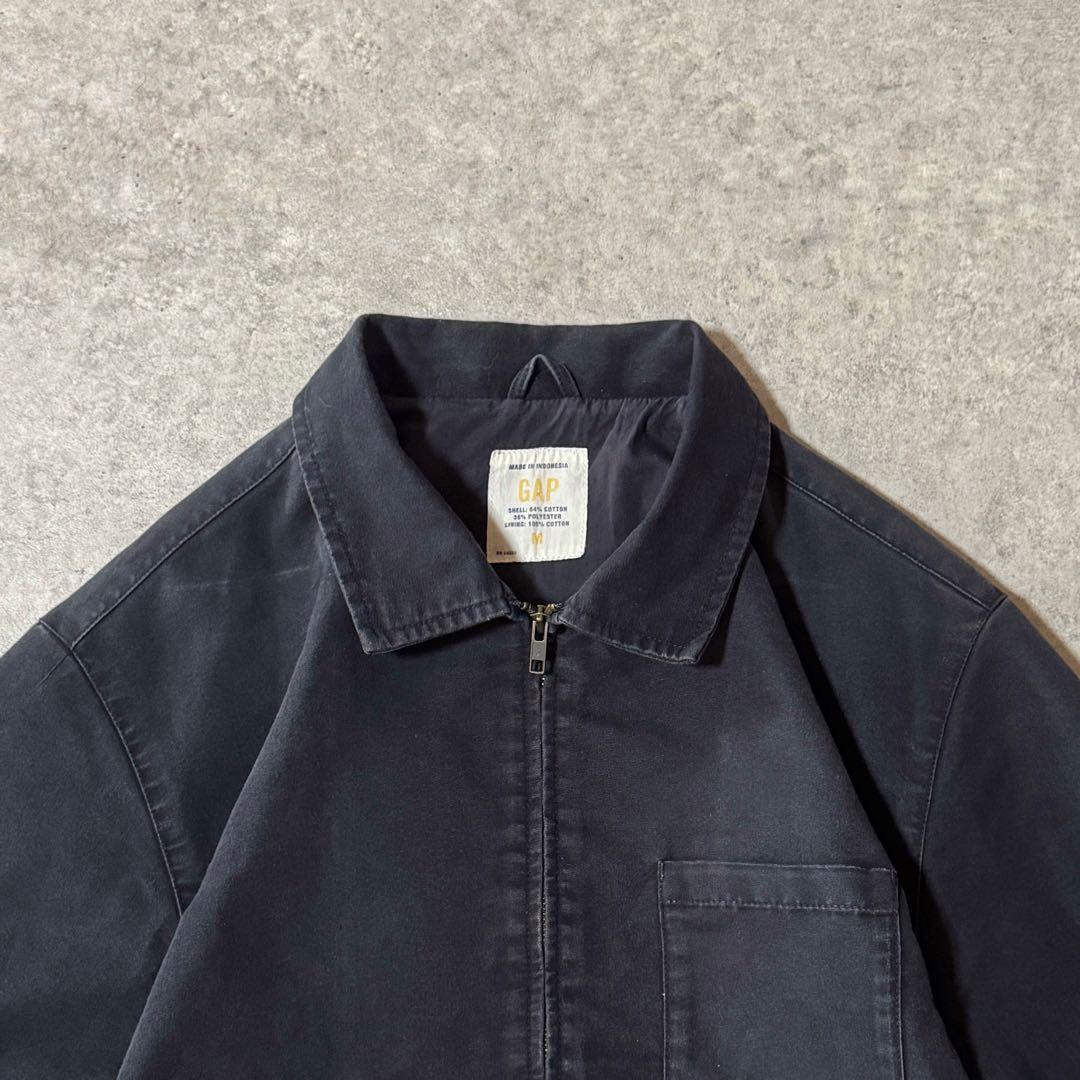 00s GAP ドリズラージャケット コットンワークジャケット フェード M