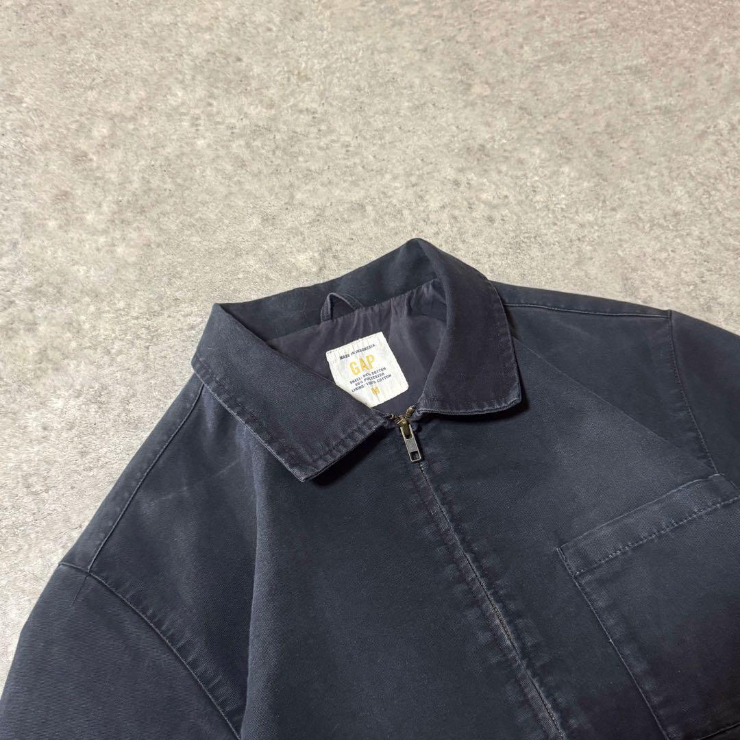 00s GAP ドリズラージャケット コットンワークジャケット フェード M