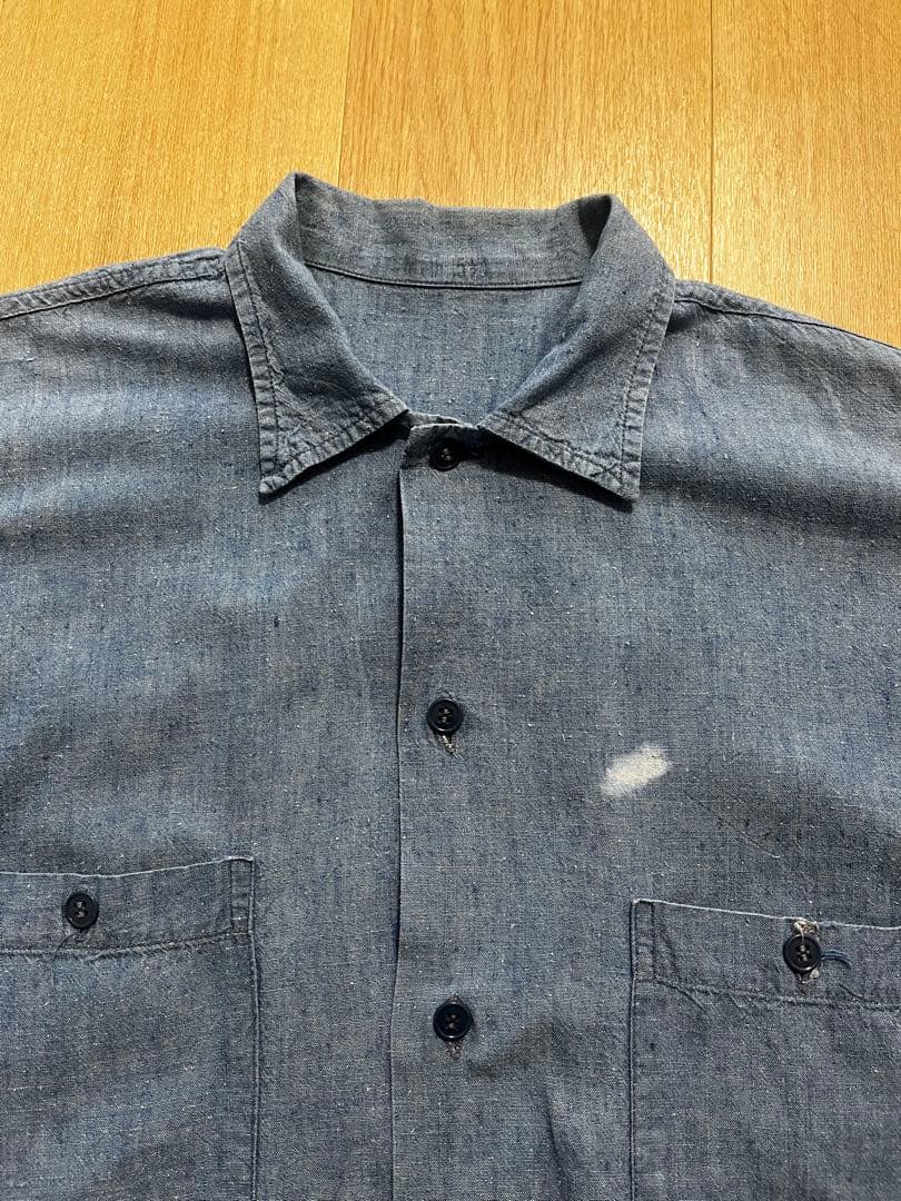 50's〜60's US NAVY シャンブレーシャツ