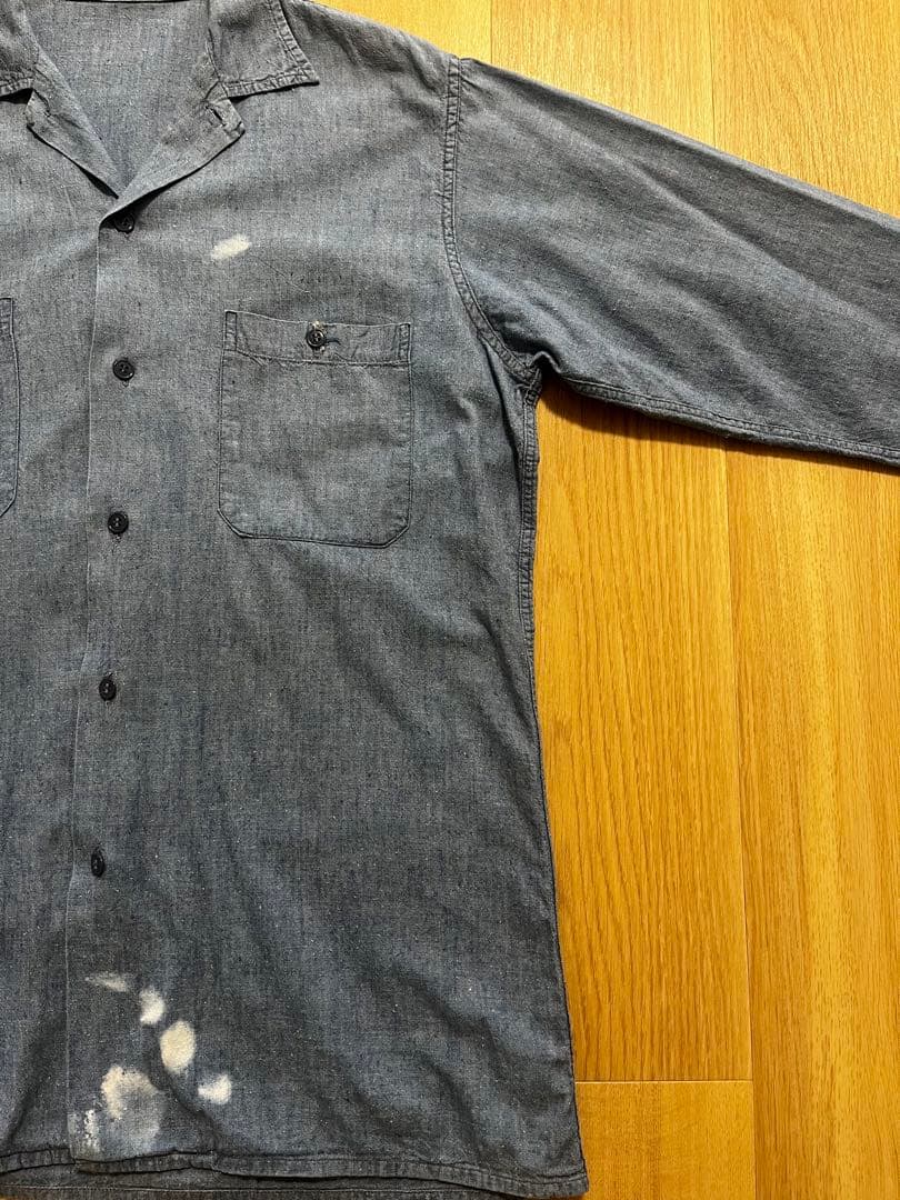 50's〜60's US NAVY シャンブレーシャツ