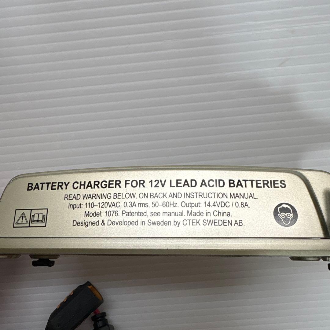 CTEKバッテリーチャージャーWCXS0.8JP