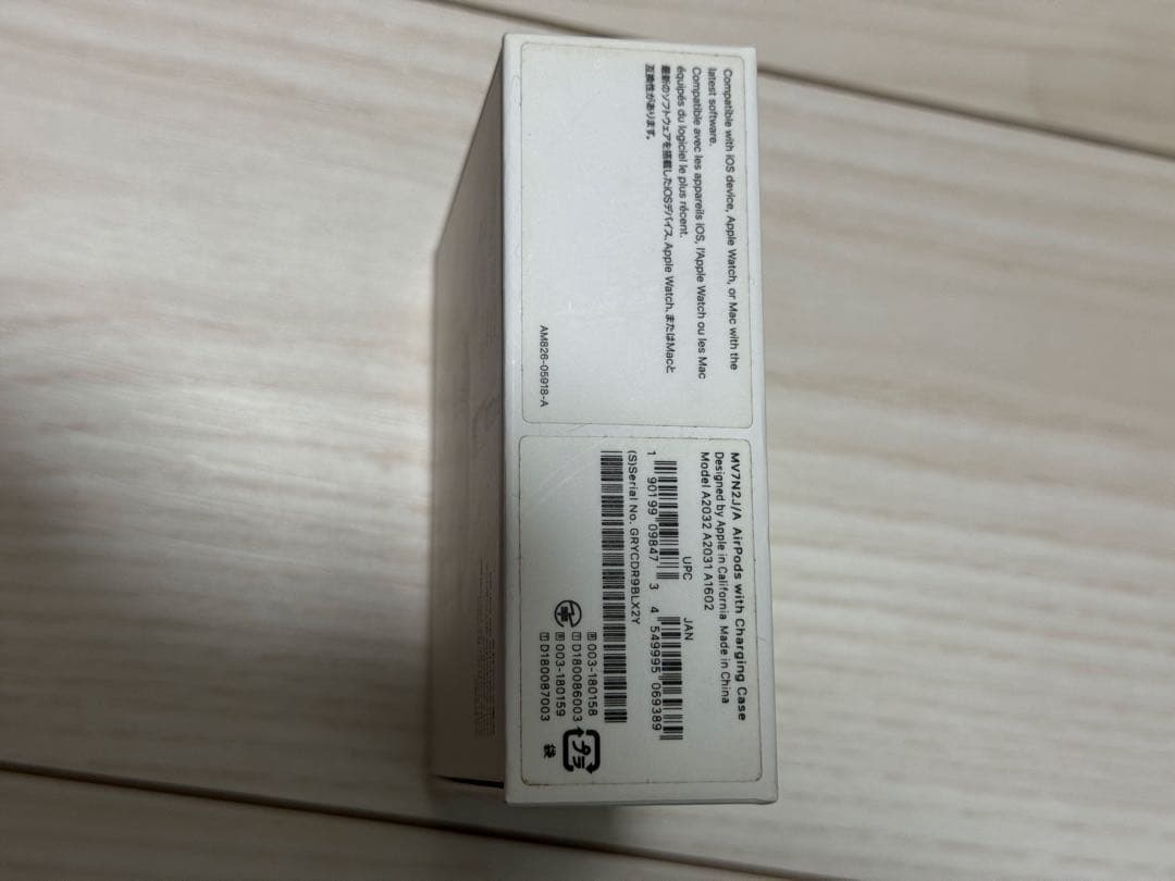 イヤホン Apple AirPods