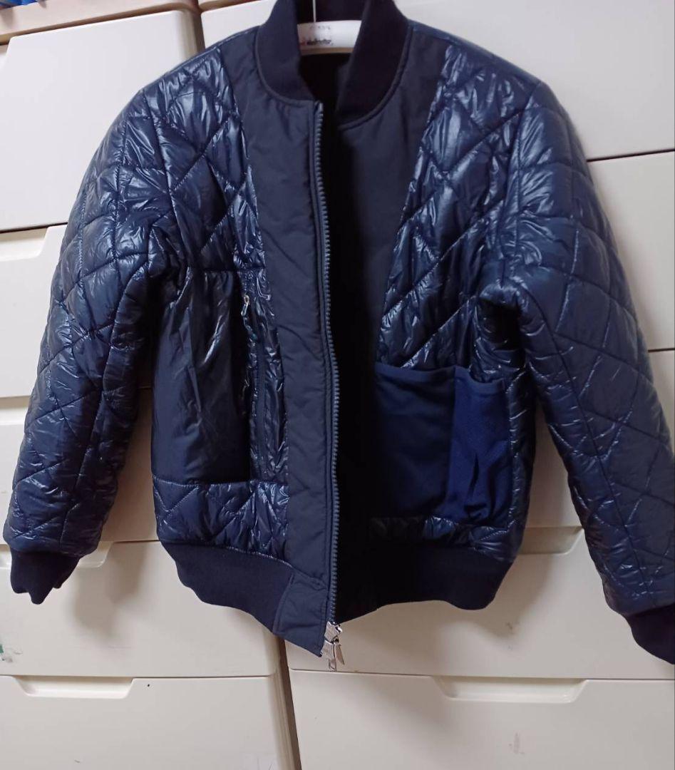 ノースフェイス　パープルレーベル　ジャケット　ブルゾン　MA-1　WS　ネイビー