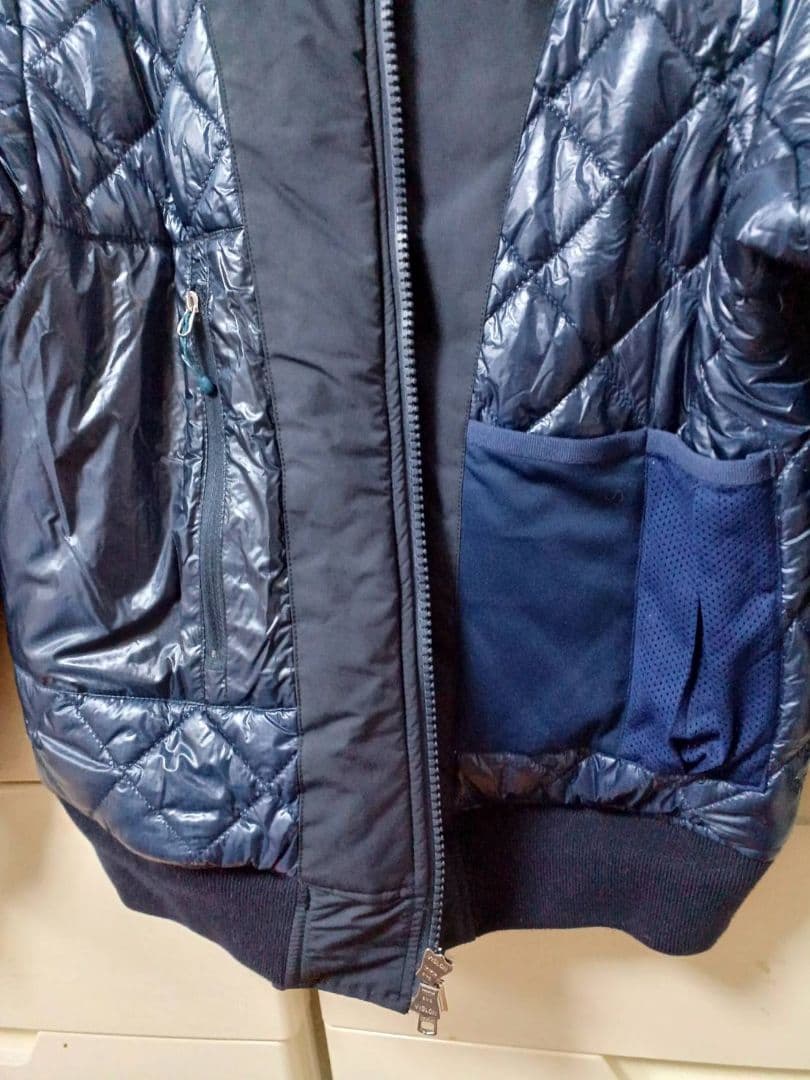 ノースフェイス　パープルレーベル　ジャケット　ブルゾン　MA-1　WS　ネイビー