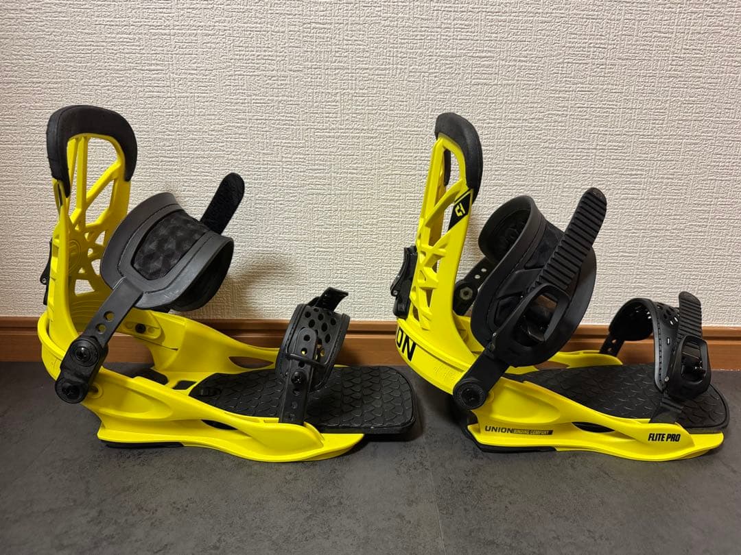 UNION FLITE PRO ビンディング Lサイズ イエロー