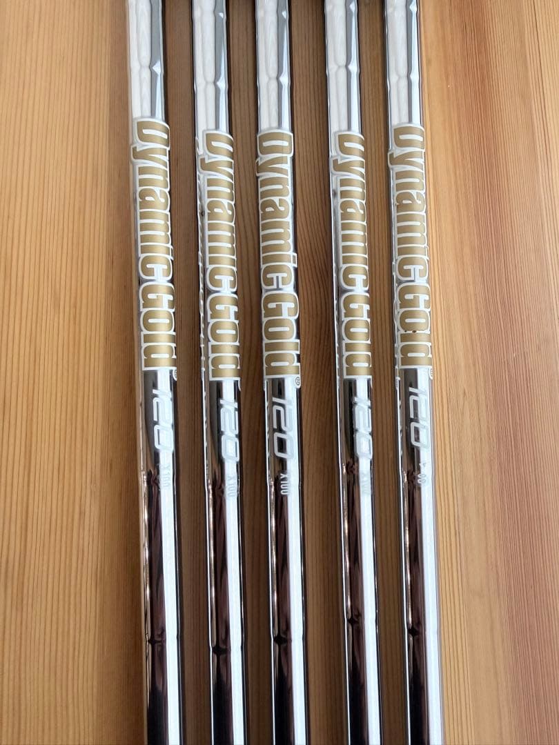 DYNAMIC GOLD 120 X100シャフト 5本セット