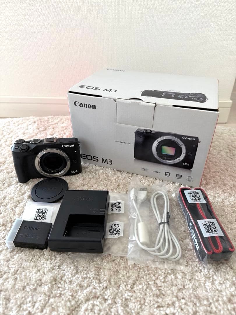 Canon EOS M3 ミラーレス一眼 ボディ ブラック