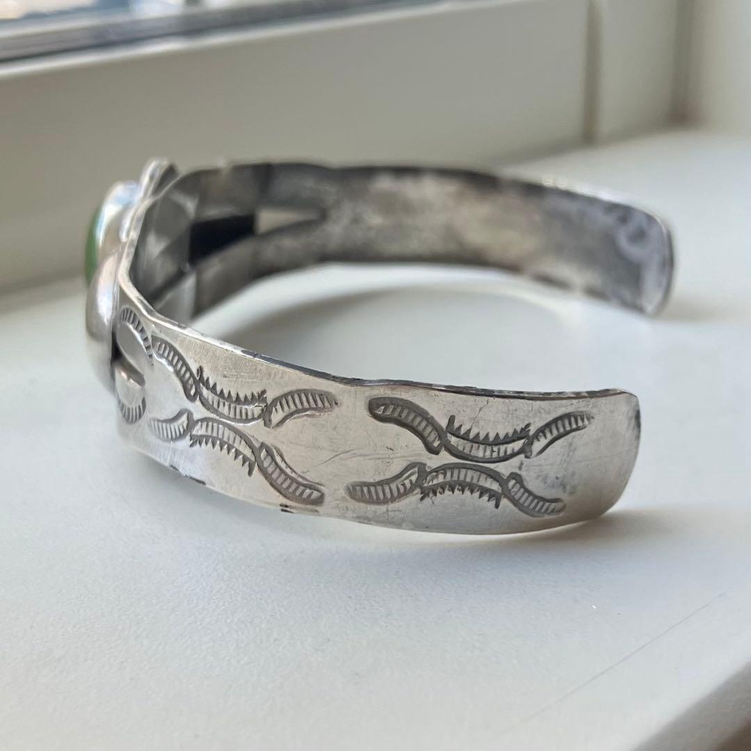 40s フレッドハービースタイル ターコイズ バングル シルバー