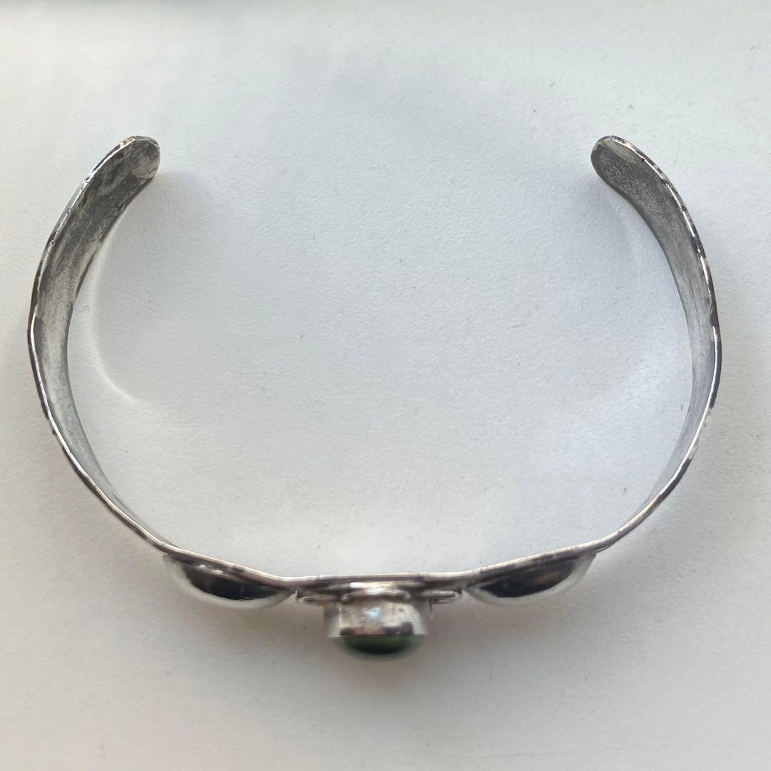 40s フレッドハービースタイル ターコイズ バングル シルバー