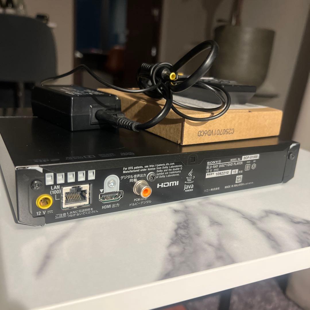 【美品】Blu-rayプレイヤー　SONY HDMI付き