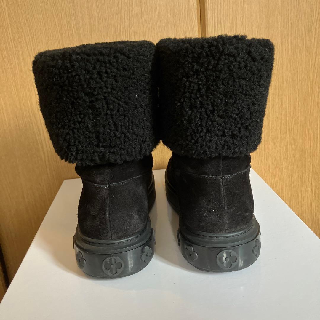 正規品 LOUIS VUITTON スノードロップムートンブーツ
