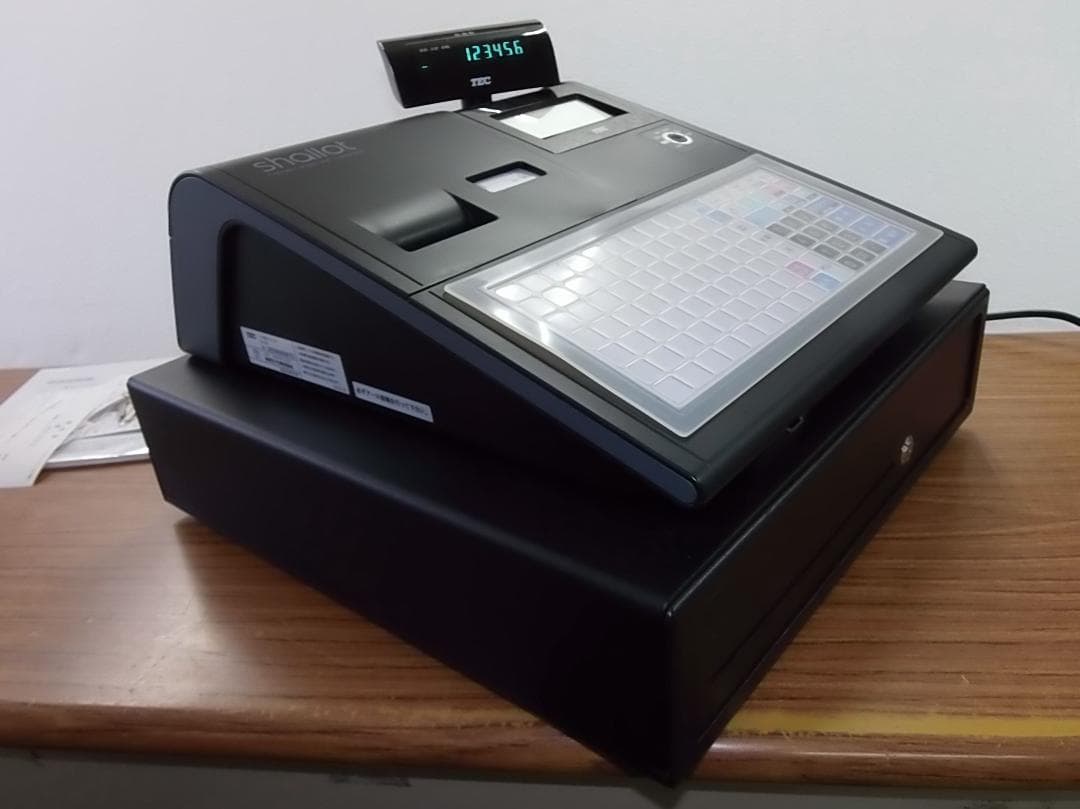 設定無料 東芝TEC FS-770 レジスター 63タッチキー 250615